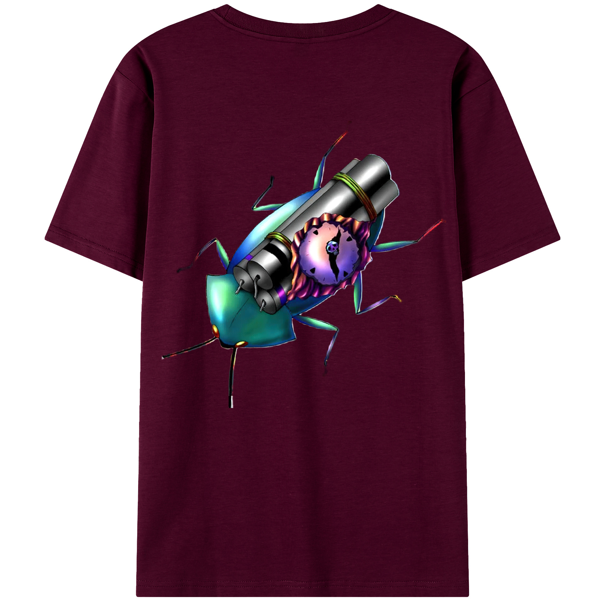 遊☆戯☆王 Yu-Gi-Oh! レディース半袖Tシャツ(バックプリント)